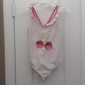FINAL MARKDOWN Sweet pineapple cherry swimsuit 4t